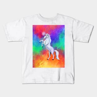 Unicorn Rainbow Dreams Kids T-Shirt